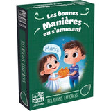 Jeu de cartes des bonnes manieres - Jeu Éducatif - LIFE SKILLS - Cartes illustrées