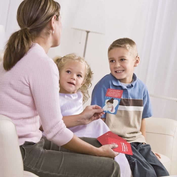 Jeu de cartes des bonnes manieres - Jeu Éducatif - LIFE SKILLS - Cartes illustrées