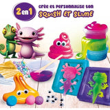 Squish et slime - Kit Scientifique - SLUMI SCIENCE  - Composants Variés, Recettes Illustrées