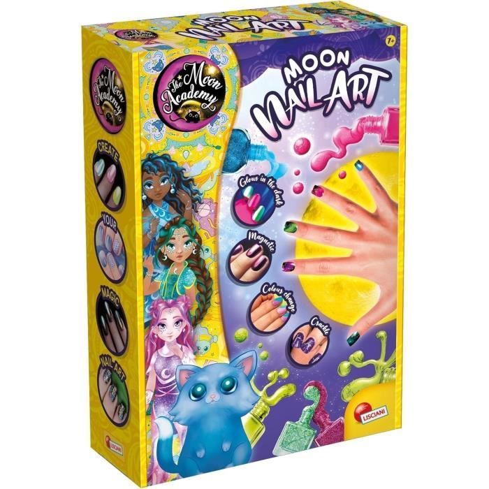 Art des ongles - Kit de Loisirs Créatifs - THE MOON ACADEMY - Composants pour Vernis, Flacons a Vernis