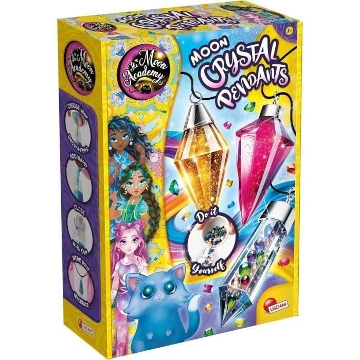 Cristaux magiques - Kit Créatif - THE MOON ACADEMY - Paillettes, Pierres et Bases Incluses