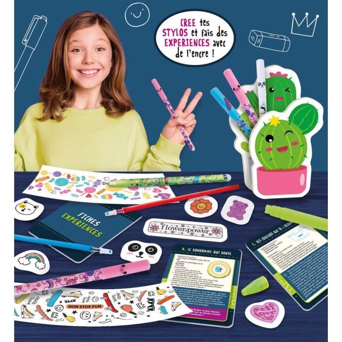 Laboratoire de stylos effaçables - Kit Scientifique - I'M A GENIUS - Stylos a personnaliser, Expériences d'encre