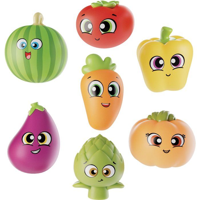 CAROTINA Baby Potager de Bain - Jeu de Bain - LISCIANIGIOCHI - Jouets Flottants & Couleurs Vives - Des 6 mois