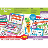 CAROTINA Stylo Parlant + Jouets Magnétiques 2-en-1 - LISCIANIGIOCHI - Les Animaux - Apprentissage & Logique - Des 3 ans