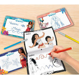Pocket Studio de Dessin - Vaiana 2 - LISCIANIGIOCHI - Kit Dessin - Ardoises effaçables - Guide explicatif - Des 3 ans