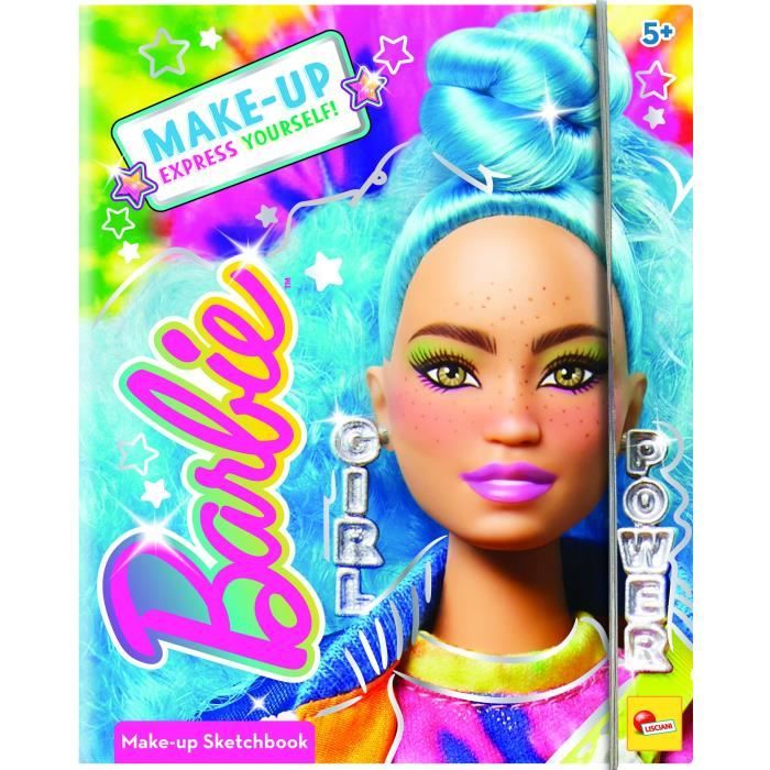 Sketchbook - Barbie Sketch Book Make Up - Lisciani - Pour Apprendre et Se Maquiller