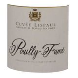 S et D Maudry Cuvée Lispaul Pouilly Fumé - Vin blanc de la Vallée de la Loire 2023