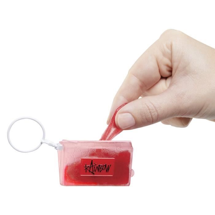 Rainbow High PoupÈe Mannequin avec Kit de Slime et Animal de Compagnie - Ruby (Rouge) - PoupÈe PailletÈe 28 cm avec Kit de Slime