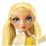 Rainbow High PoupÈe Mannequin avec Kit de Slime et Animal de Compagnie - Sunny (Jaune) - PoupÈe PailletÈe 28 cm avec Kit de Slime