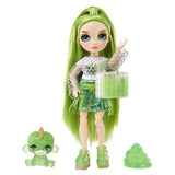 Rainbow High PoupÈe Mannequin avec Kit de Slime et Animal de Compagnie - Jade (Vert) - PoupÈe PailletÈe 28 cm avec Kit de Slime