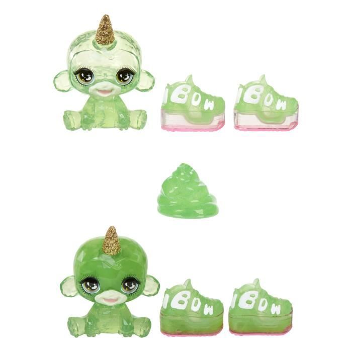 Rainbow High PoupÈe Mannequin avec Kit de Slime et Animal de Compagnie - Jade (Vert) - PoupÈe PailletÈe 28 cm avec Kit de Slime