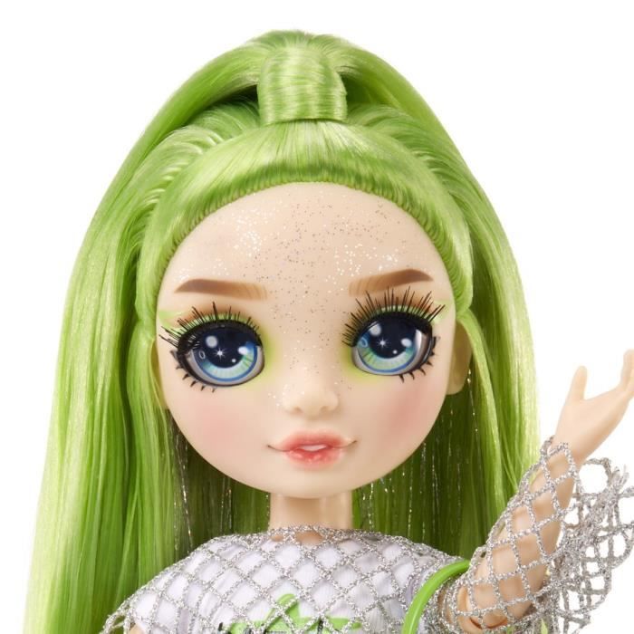 Rainbow High PoupÈe Mannequin avec Kit de Slime et Animal de Compagnie - Jade (Vert) - PoupÈe PailletÈe 28 cm avec Kit de Slime