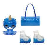 Rainbow High PoupÈe Mannequin avec Kit de Slime et Animal de Compagnie - Skyler (Bleu) - PoupÈe PailletÈe 28 cm avec Kit de Slime