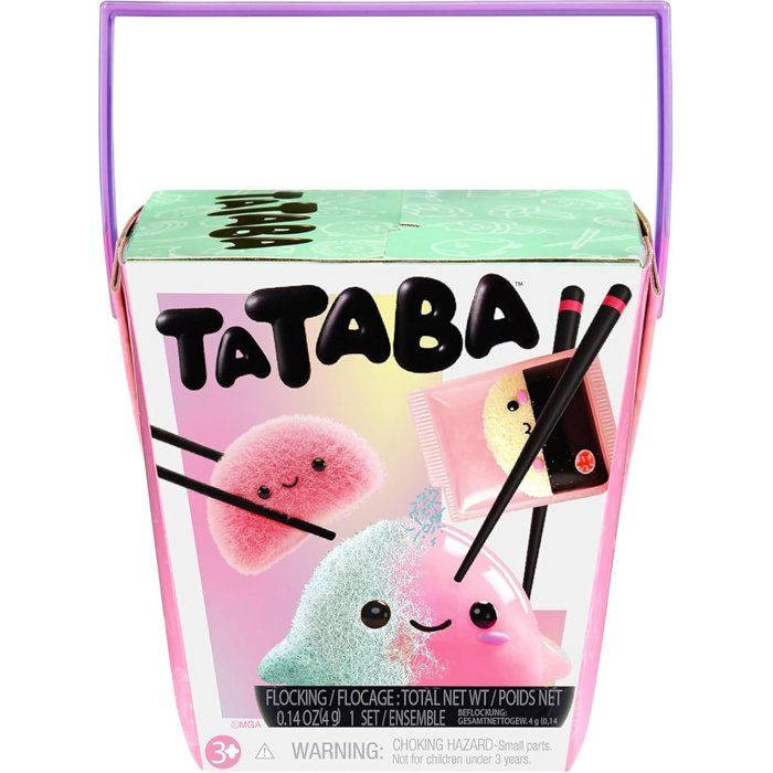 Tataba Squishy - Collectionnable- Emballage Opaque avec Poudre de Flocage DIY -  Accessoires -18  pieces a collectionner