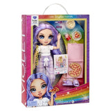 Junior High Pyjama Party -†PoupÈe mannequin articulÈe 22 cm - Violet (Violet) - Nombreux accessoires - a partir de 4 ans