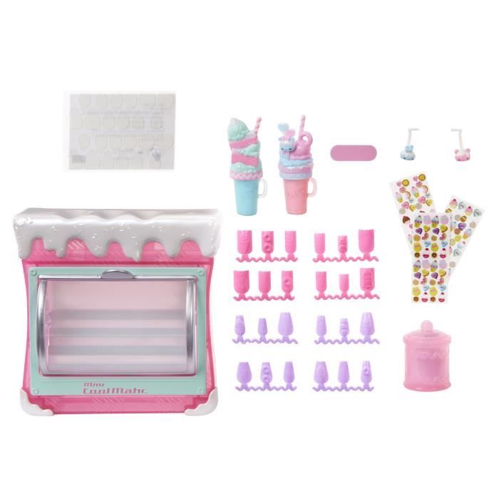 L.O.L. Surprise OMG Sweet Nailsô - Bar a ongles - PoupÈe mannequin Candylicious Sprinkles Shop  - Theme bonbon - A partir de 4ans