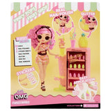 L.O.L. Surprise OMG Sweet Nails - Bar a ongles - Poupée mannequin Pinky Pops Fruit Shop - Theme Fruit - A partir de 4 ans
