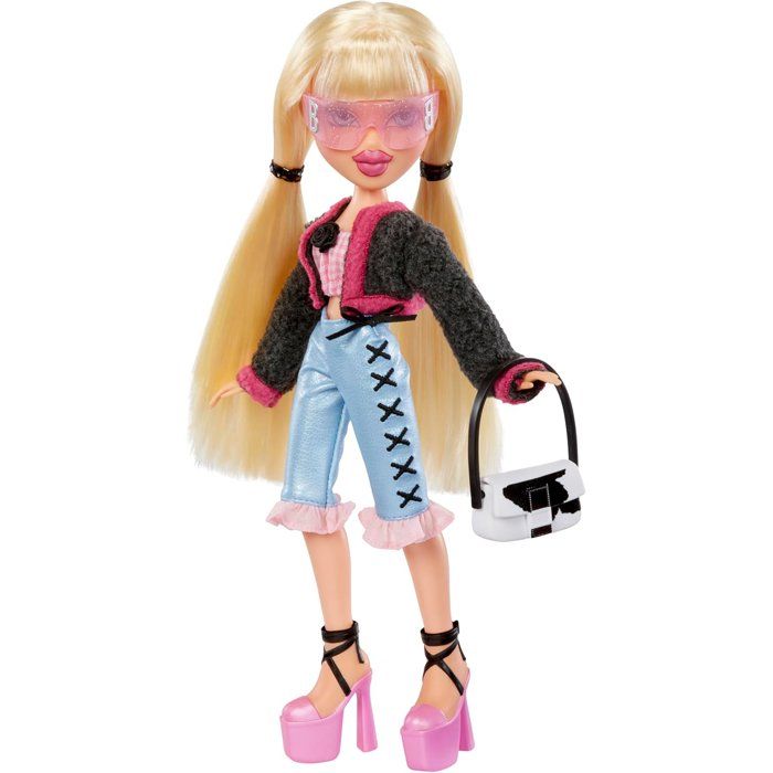 Bratz Goin' Out Poupée - Cloé - 1 Poupée Mannequin a Collectionner - Une Tenue, Un Sac a Main, Une Paire de Lunettes Soleil - 6 ans