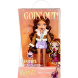 Bratz Goin' Out Poupée -Yasmin- 1 Poupée Mannequin a Collectionner - Une Tenue, Un Sac a Main, Une Paire de Lunettes Soleil - 6 ans
