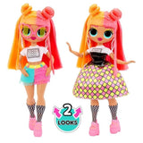 LOL Surprise OMG - PoupÈe Mannequin 24 cm - Neonlicious - 2 tenues avec peigne et accesoires - DÈs 4 ans