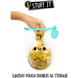 Fluffies Stuffiez - Peluche ASMR a personnaliser - Abeille/Coccinelle - Rembourrage a retirer et découvrir un autre personnage - Des