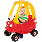 Cozy Coupe - Little Tikes - Rouge - Voiture enfant - Portes, Klaxon et Plancher a retirer - Des 18 mois