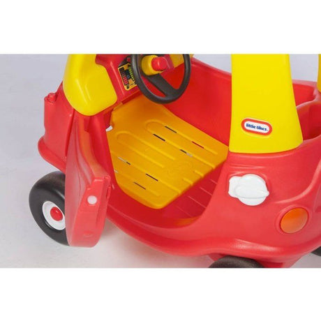 Cozy Coupe - Little Tikes - Rouge - Voiture enfant - Portes, Klaxon et Plancher a retirer - Des 18 mois