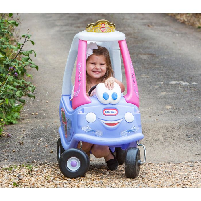 Cozy Coupe - Little Tikes - Fairy - Voiture enfant - Portes, Klaxon et Plancher a retirer - Des 18 mois