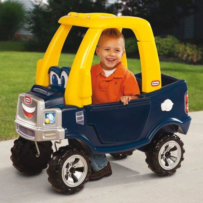 Cozy Coupe - Little Tikes - Camion - Voiture enfant - Portes, Klaxon et Plancher a retirer - Des 18 mois