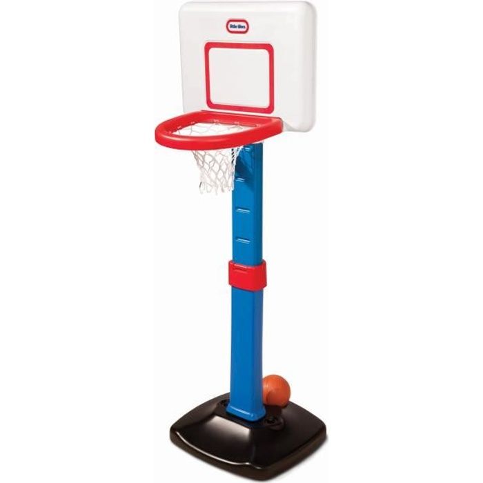 Little Tikes - Panier de Basket Ajustable avec 1 Ballon - A partir de 18 mois