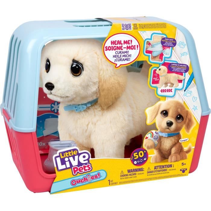 Peluche - LITTLE LIVE PETS - Mon chien ouchies - Des 5 ans