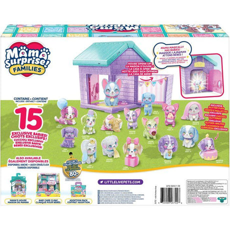 Coffret fete des chiots - LITTLE LIVE PETS - 1 maman et 15 chiots - Des 5 ans
