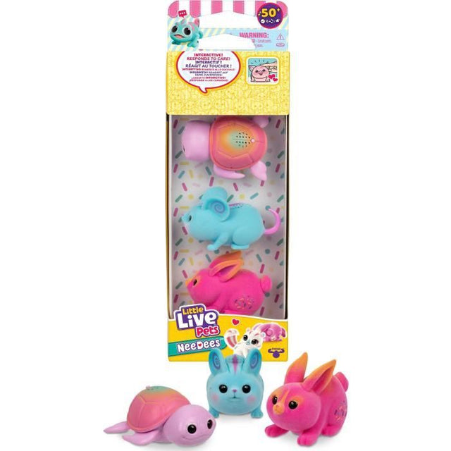 Pack de 3 Needes - Little Live Pets - Série 2 - Animaux électroniques