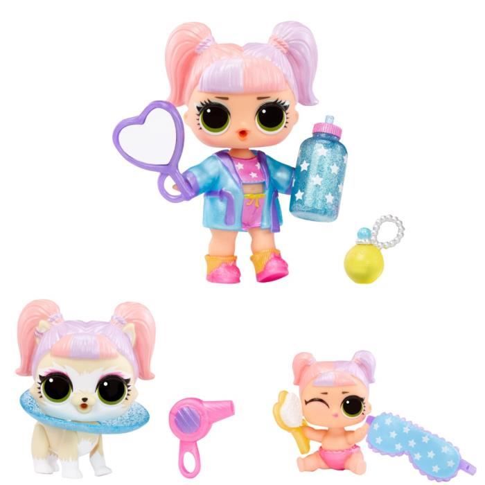 L.O.L. Surprise Bubble Surprise Deluxe - Grand format - 3 figurines + accessoires
