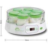 Yaourtiere LITTLE BALANCE - Capacité 7 pots de 190ml + 6 pots additionnels - Programmable jusqu'a 14h - 20W