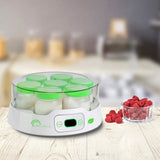 Yaourtiere LITTLE BALANCE - Capacité 7 pots de 190ml + 6 pots additionnels - Programmable jusqu'a 14h - 20W