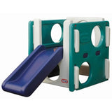Little Tikes – Toboggan Intérieur/Extérieur – Vert, Blanc et Bleu – Pour Enfants de 18 Mois a 4 Ans