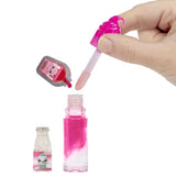 Yummiland - 1 poupée 10 cm et un gloss pailleté a créer - Bianca - Goût Chewing Gum - Des 4ans