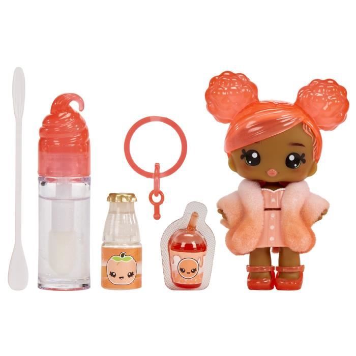 Yummiland - 1 poupÈe 10 cm et un gloss pailletÈ a crÈer - Piper - Go˚t Peche - Des 4ans