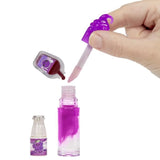 Yummiland - 1 poupée 10 cm et un gloss pailleté a créer - Greta - Goűt Raisin - Des 4ans