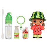 Yummiland - 1 poupÈe 10 cm et un gloss pailletÈ a crÈer - Maya - Go˚t Pasteque - Des 4ans