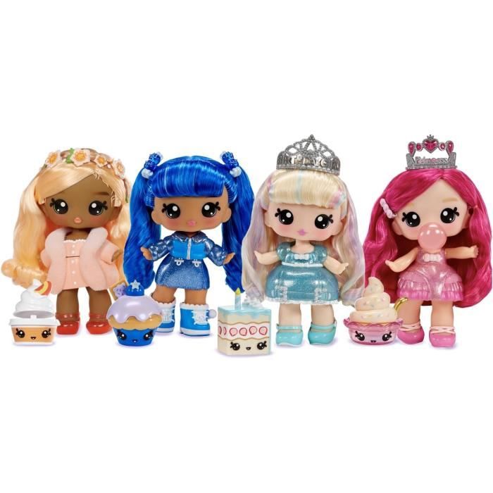 Yummiland - Grande poupée 25 cm a coiffer et câliner - Animal de compagnie + baumes a levre parfumé - Rory - Des 4ans