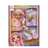 Rainbow High - Sparkle & Shine - PoupÈe mannequin de 27cm - Rose - Jambes avec liquide pailletÈs - Des 4ans