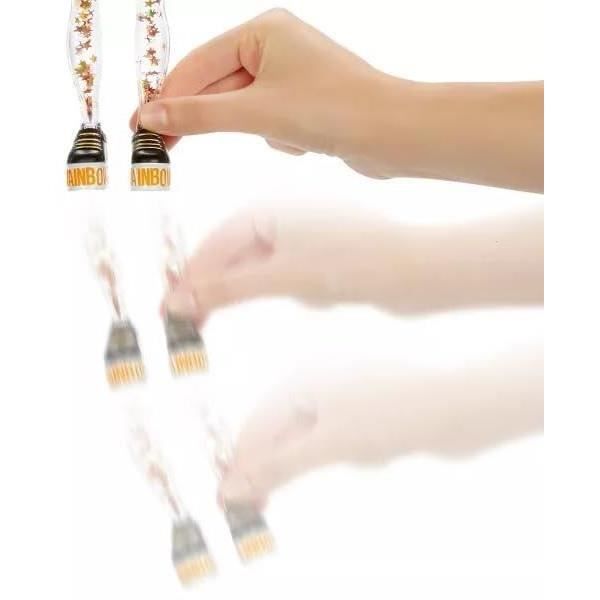 Rainbow High - Sparkle & Shine - PoupÈe mannequin de 27cm - Orange - Jambes avec liquide pailletÈs - Des 4ans