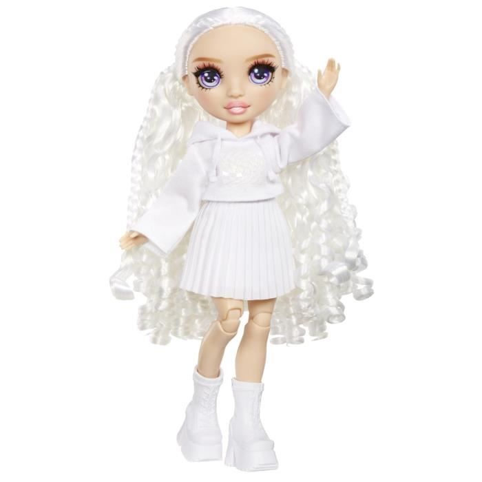 Rainbow High - Water Color - 1 poupée mannequin (Violet) de 27cm - 2 tenues et accessoires a personnaliser - Colore tes cheveux