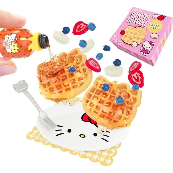 MGA Miniverse - Hello Kitty - Jeu Créatif - Boissons ou nourriture - Loisirs créatif et décoratif en résine - Non Comestible - 8 ans