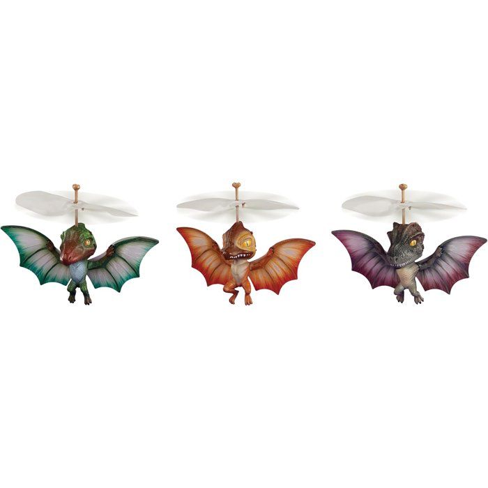 MGA Entertainment - GrossMos flying dino rouge - Jouets dinosaures interactifs mixte - 3modeles - Des 6 ans