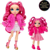 Rainbow High Littles - Poupée 15cm + animal de compagnie - Rose - Des 4ans