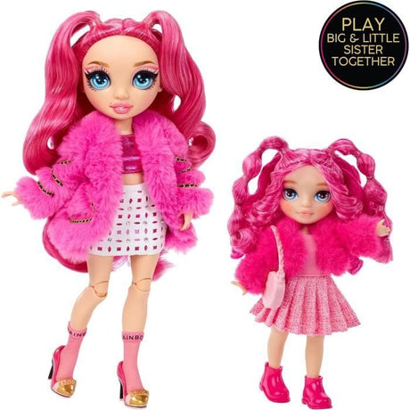 Rainbow High Littles - Poupée 15cm + animal de compagnie - Rose - Des 4ans