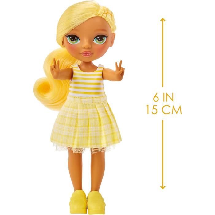 Rainbow High Littles - Poupée 15cm + animal de compagnie - Jaune - Des 4ans